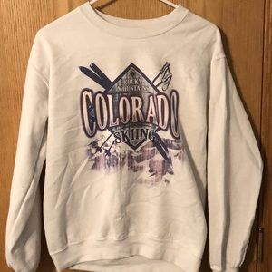 Colorado Skiing Rocky Mountains pull over